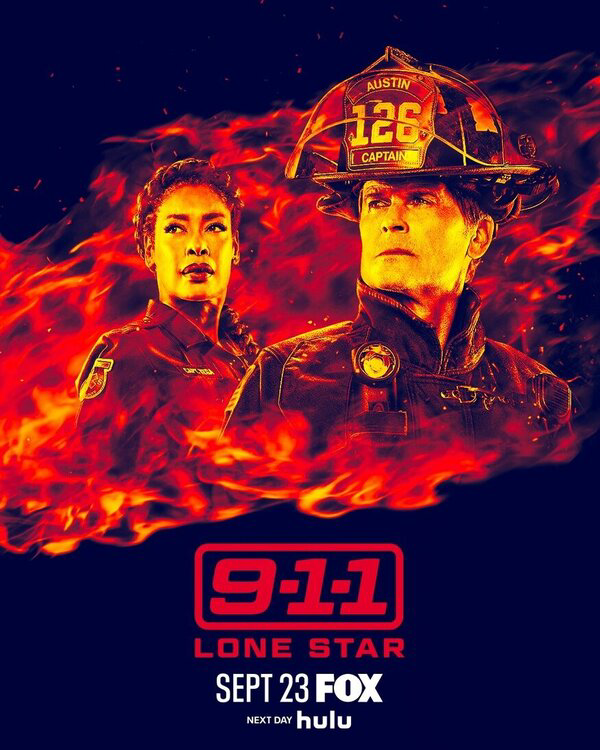 911: Одинокая звезда 2025 постер